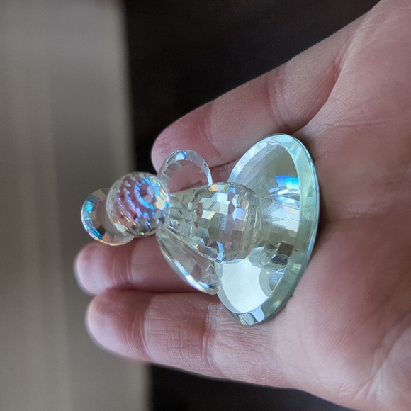 SWAROVSKI I Vintage Retired Mini Angel on Mirror ZOO Collection Crystal Figurine - Picture 6 of 10